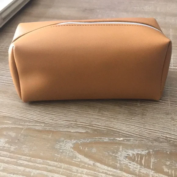 Acqua di Parma Tan Leather Men's Bag - Picture 2 of 4